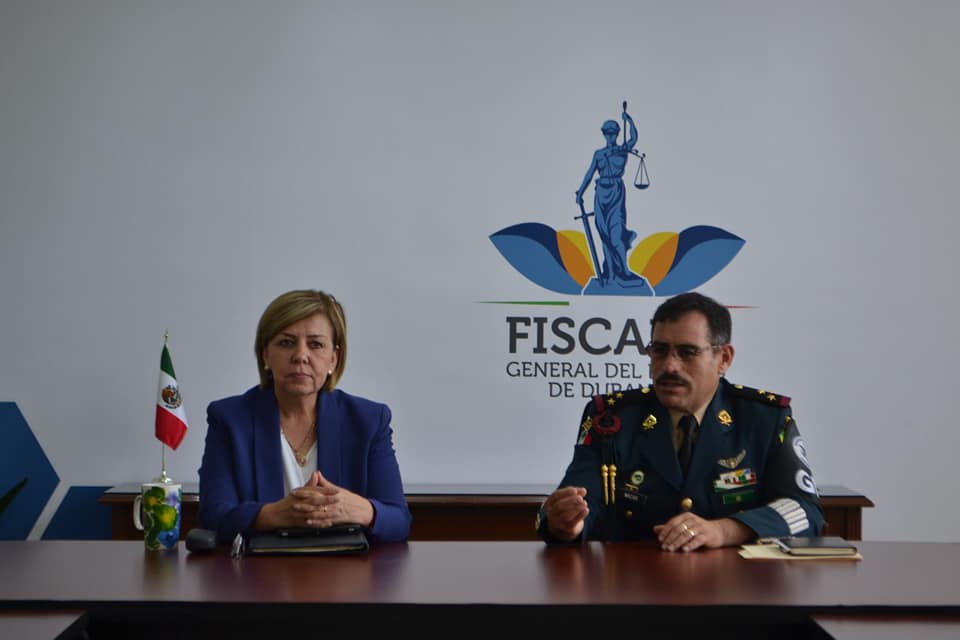 Reunión de colaboración con el Comandante de la Guardia Nacional en Durango