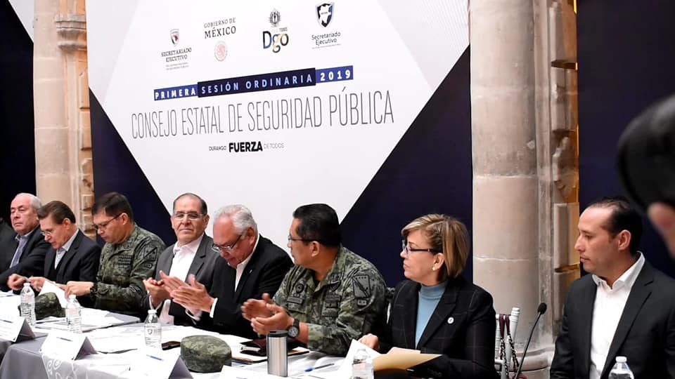 La Fiscal Ruth Medina Alemán participó en la primera Sesión Ordinaria del Consejo Estatal de Seguridad Pública 2019