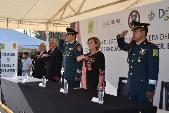 Ceremonia de Protesta de Bandera del personal de conscriptos 2019
