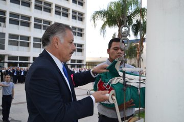 Honores a la Bandera en el marco del Día del Agente del Ministerio Público