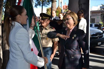 La Lic. Ruth Medina Alemán acudió a la celebración del aniversario del natalicio de Francisco I. Madero