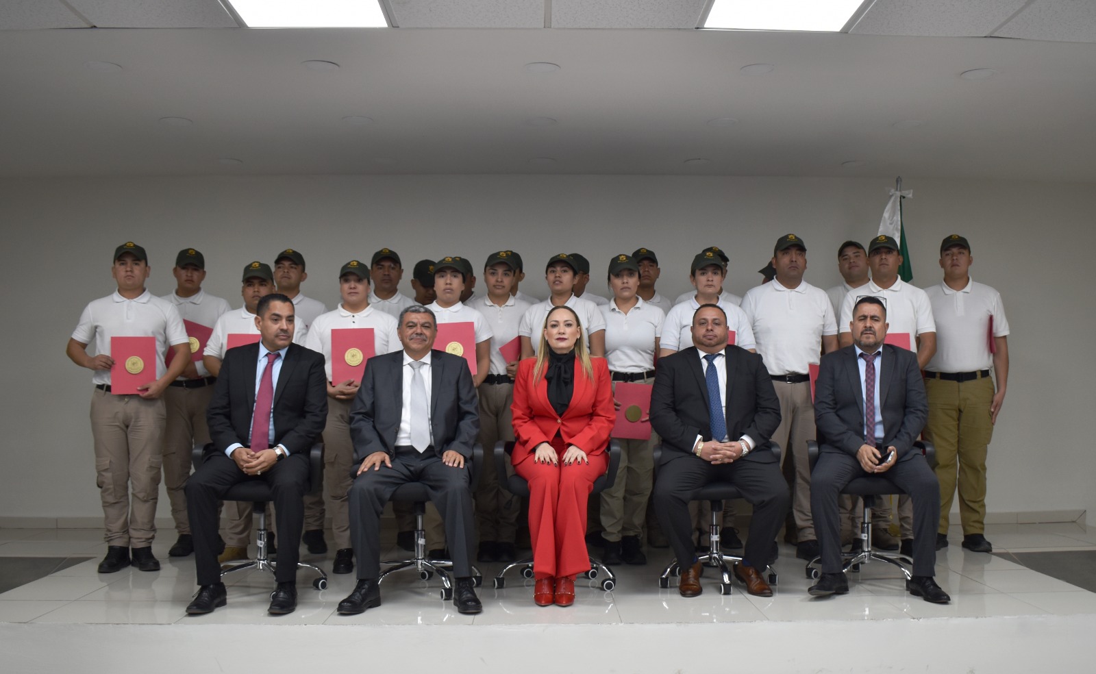 Concluyen con la Academia de Formación Policial 22 cadetes, quienes formaran parte de la PID de la FGED