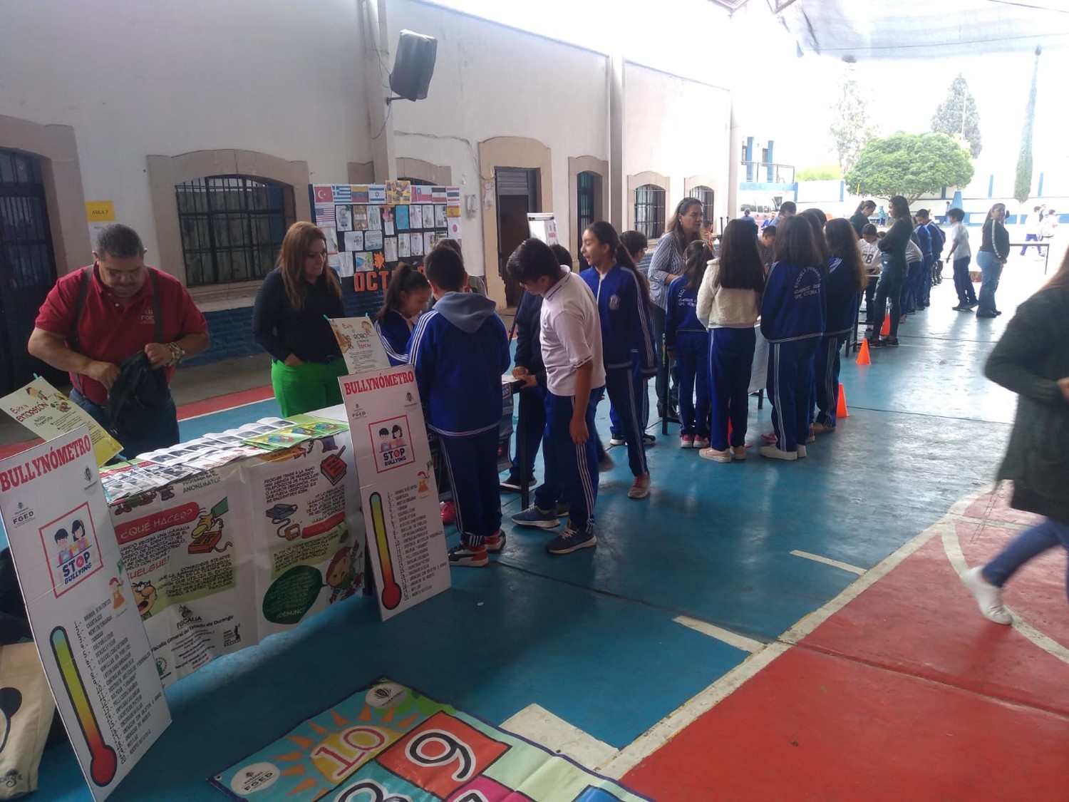 Jornada Educativa de Prevención en la escuela primaria Carlos Romo de Guadalupe Victoria.