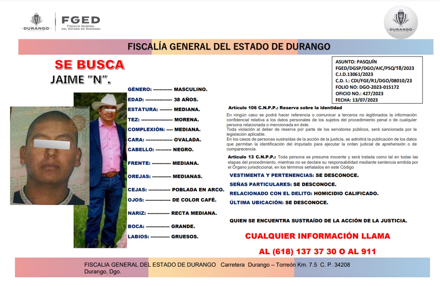 Ficha de búsqueda: