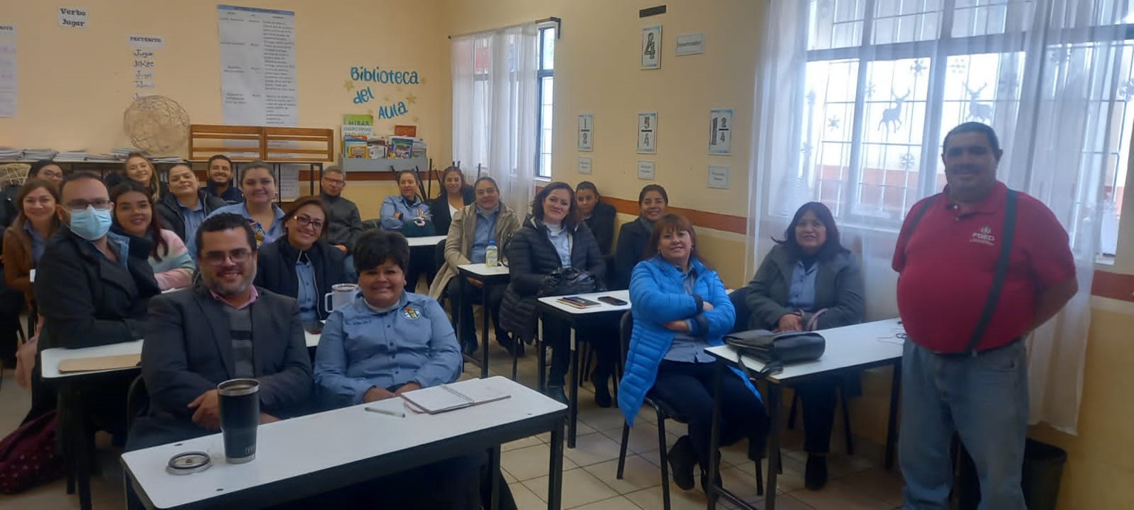 Plática sobre “Resiliencia”  a los docentes de la escuela primaria Elena Centeno