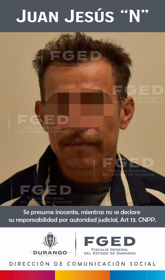 FGED OBTIENE PRISIÓN PREVENTIVA PARA PRESUNTO HOMICIDA DE MAPIMÍ, DGO.