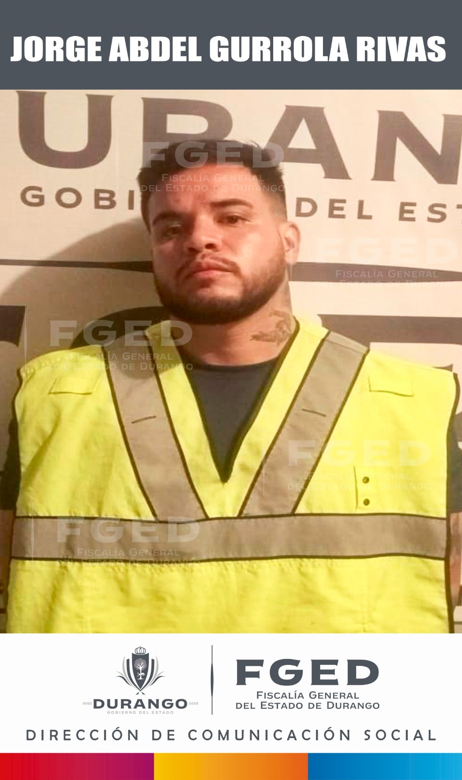 FGED OBTIENE SENTENCIA CONDENATORIA PARA RESPONSABLE DE FEMINICIDIO EN GÓMEZ PALACIO, DGO.