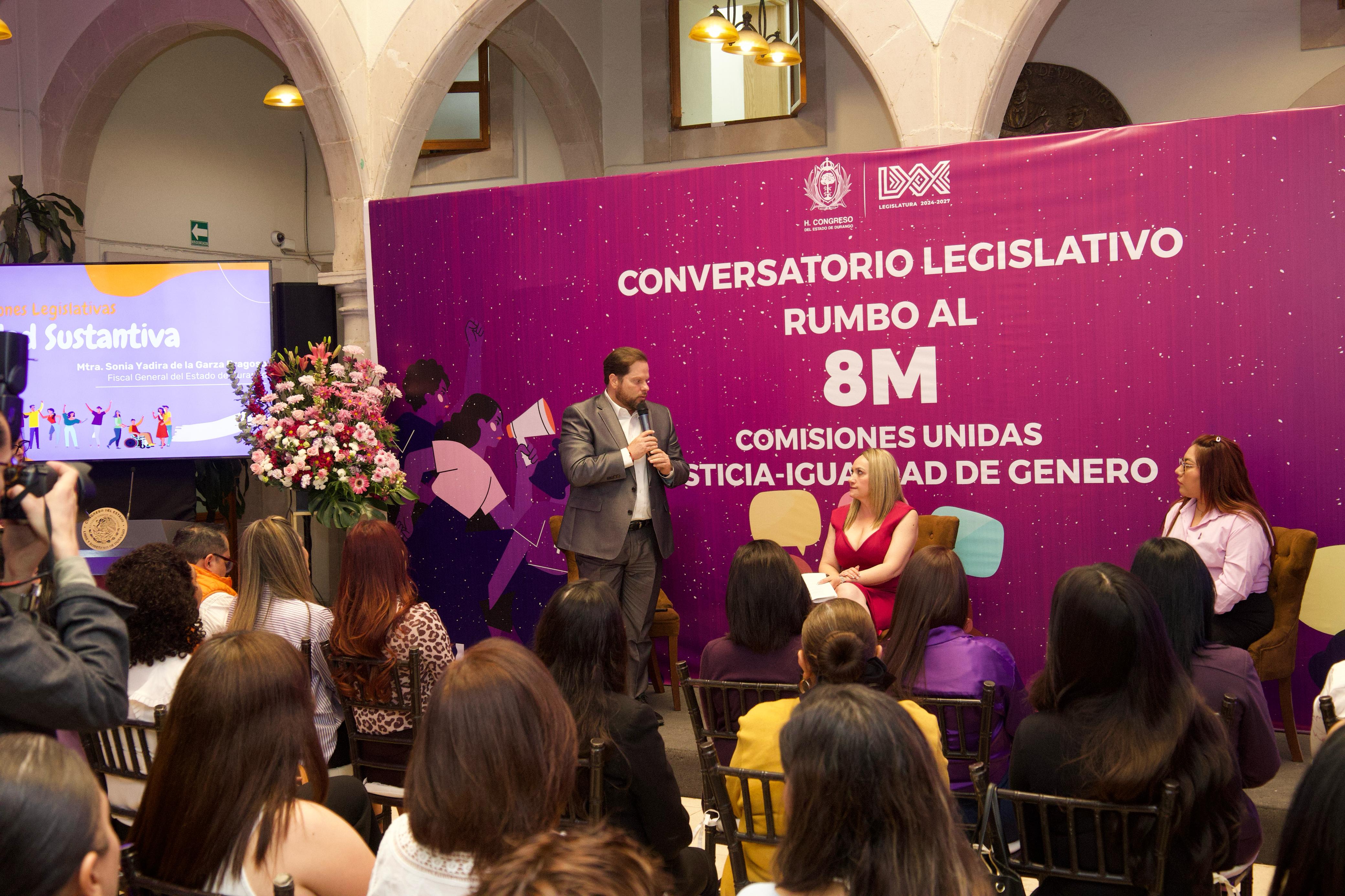 Unen esfuerzos Congreso y Fiscalía para lograr Igualdad Sustantiva