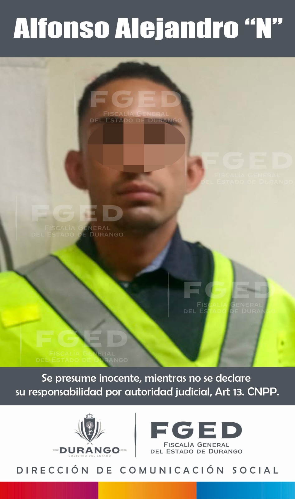 FGED OBTIENE VINCULACIÓN A PROCESO PARA PRESUNTO RESPONSABLE DE HOMICIDIO EN LA REGIÓN LAGUNA