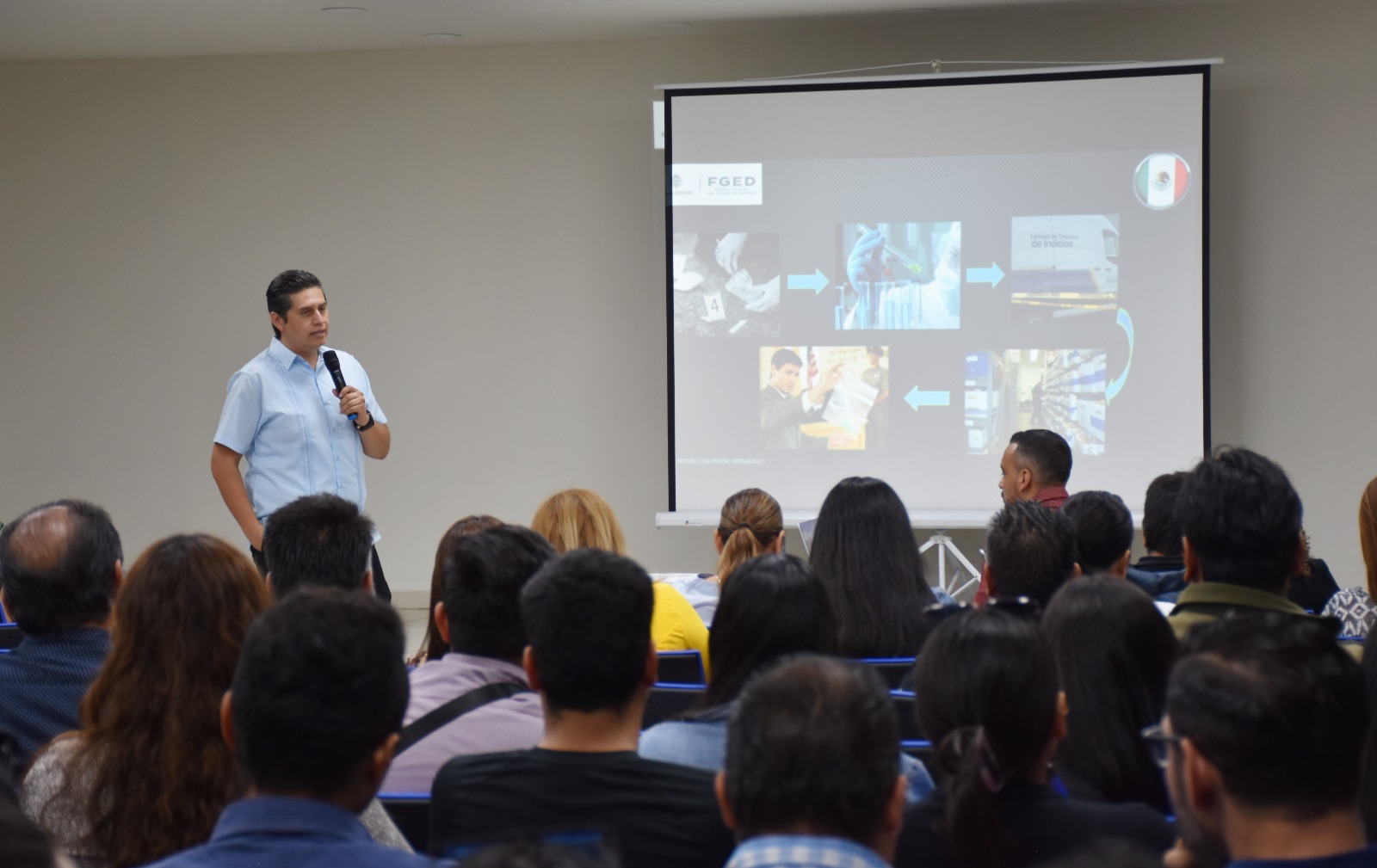 Fiscalía General del Estado de Durango (FGED) fortalece capacidades en Cadena de Custodia.