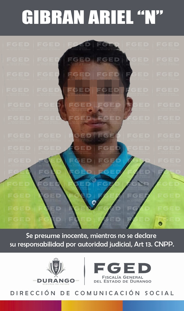 DETIENE FISCALÍA DE DURANGO A PRESUNTO HOMICIDA EN CIUDAD JUÁREZ, CHIHUAHUA