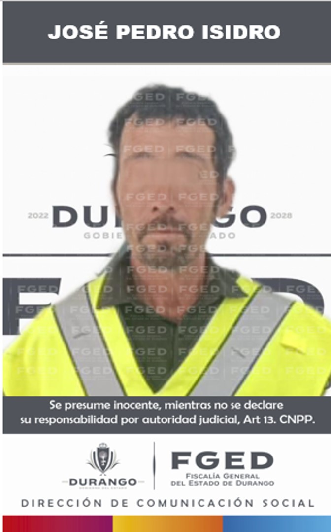 DETENIDO PRESUNTO FEMINICIDA DE TAMAZULA DGO.