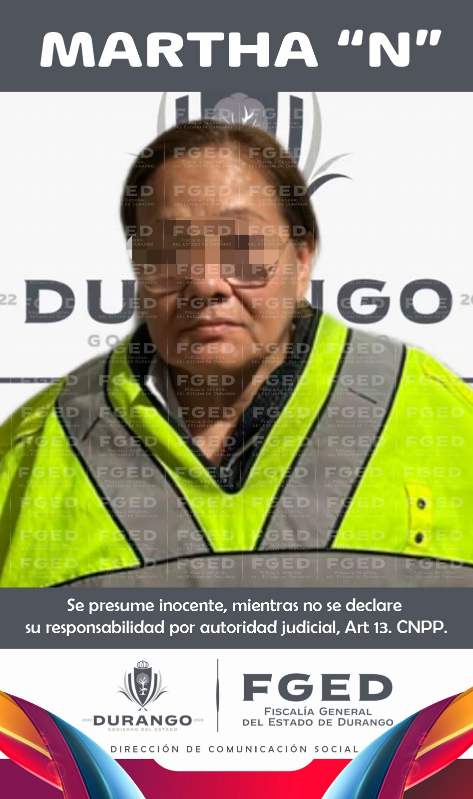 FGED LOGRA DETENCIÓN DE UNA FEMENINA PRESUNTA RESPONSABLE DE MEGAFRAUDE EN LA COMARCA LAGUNERA