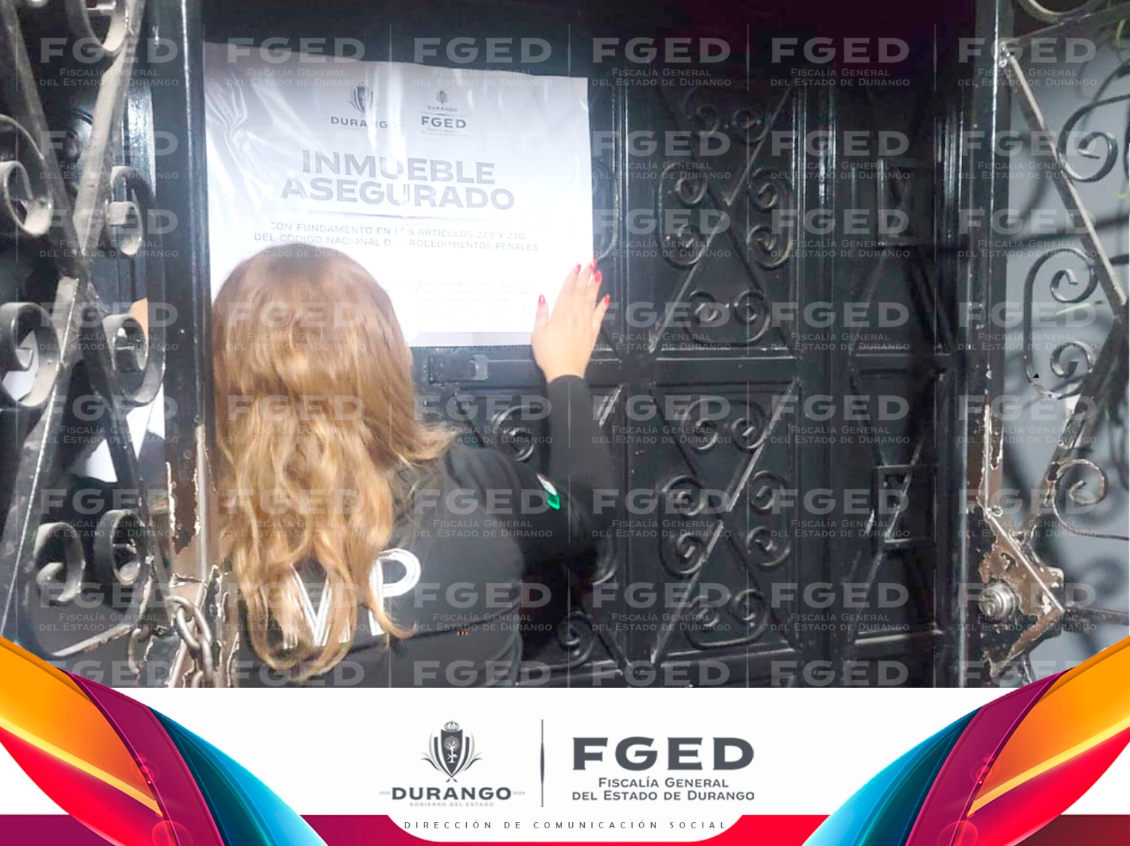 FGED EJECUTA ORDEN DE CATEO Y ASEGURA INMUEBLE DE CENTRO DE TRATAMIENTO EN ADICCIONES EN DURANGO