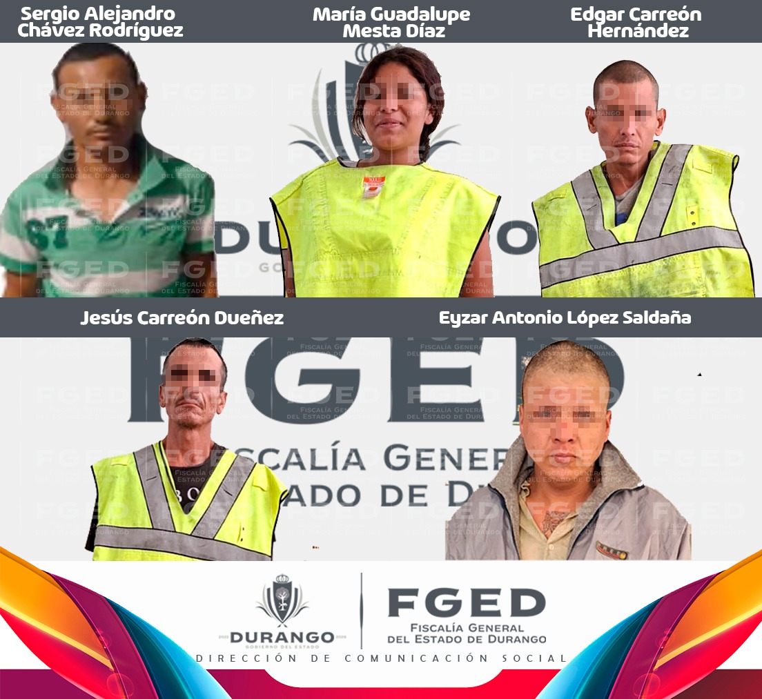 FGED LOGRA SENTENCIA CONDENATORIA PARA CINCO RESPONSABLES DE DELITOS CONTRA LA SALUD