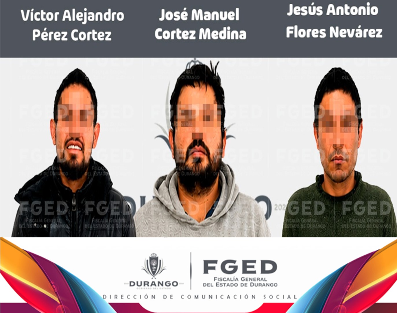 FGED OBTIENE SENTENCIA CONDENATORIA PARA TRES RESPONSABLES DE DELITOS CONTRA LA SALUD.