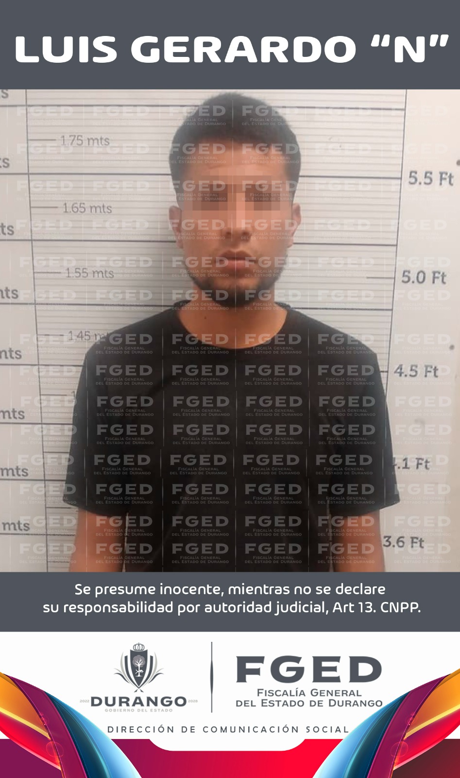 FGED LOGRA VINCULACIÓN A PROCESO PARA PRESUNTO RESPONSABLE DE HOMICIDIO CALIFICADO EN GÓMEZ PALACIO