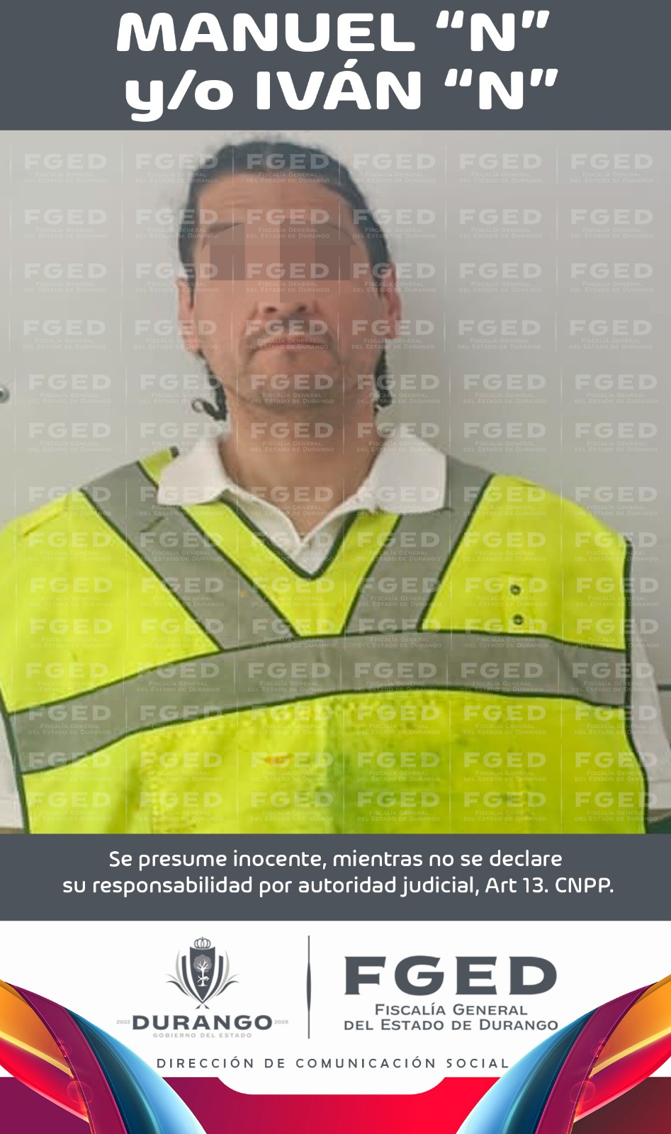 FGED LOGRA EXTRADICIÓN Y CUMPLIMENTA MANDATO JUDICIAL CONTRA PRESUNTO RESPONSABLE DE HOMICIDIO CALIFICADO