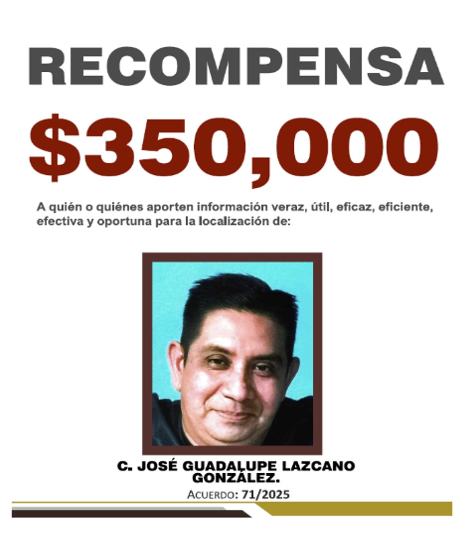 🚨 ¿HAS VISTO A JOSÉ GUADALUPE LAZCANO GONZÁLEZ? 🚨