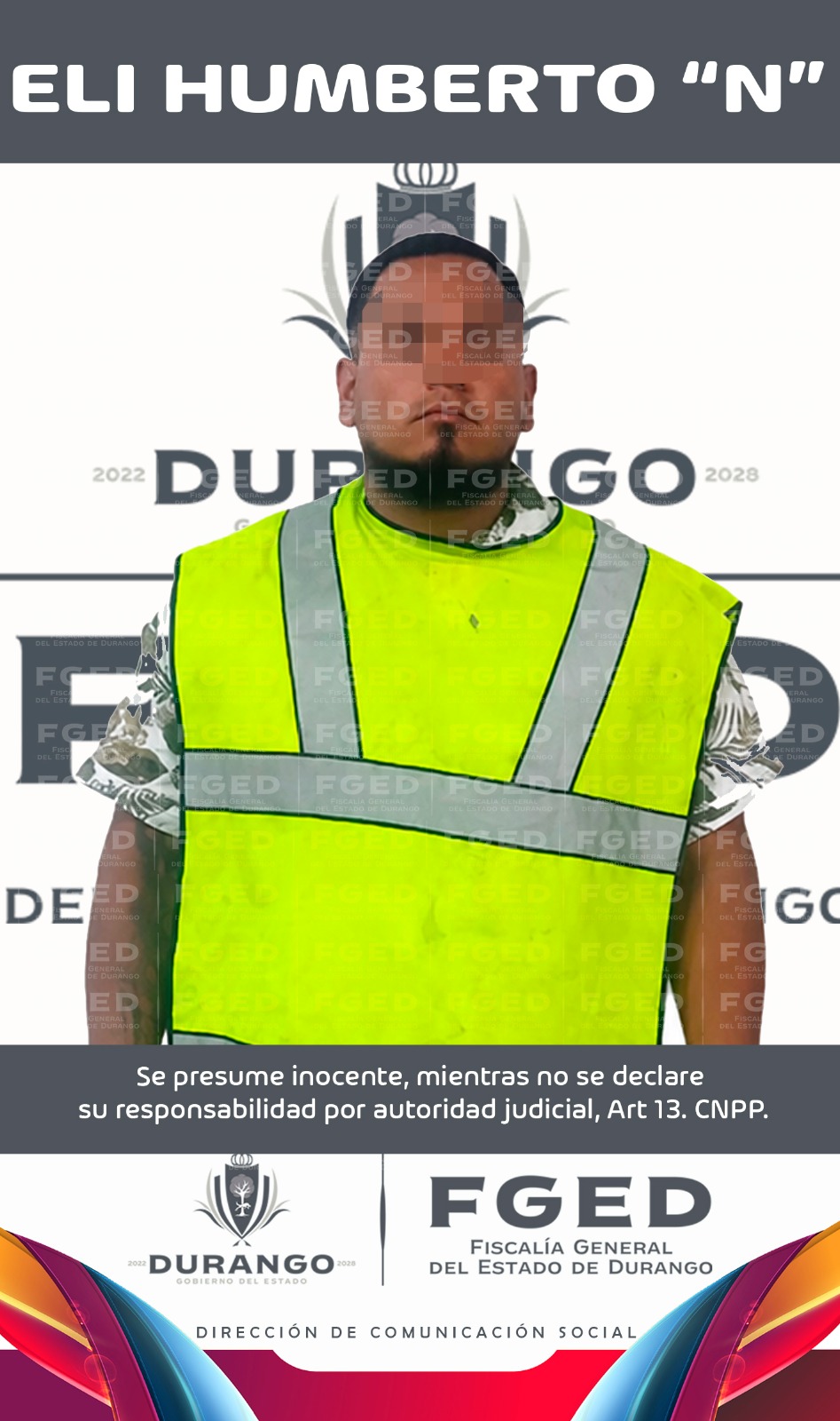 FGED OBTIENE VINCULACIÓN A PROCESO PARA PRESUNTO RESPONSABLE DE ROBO EQUIPARADO