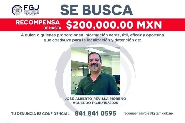 ¿Has visto a: JOSÉ ALBERTO REVILLA MORENO?