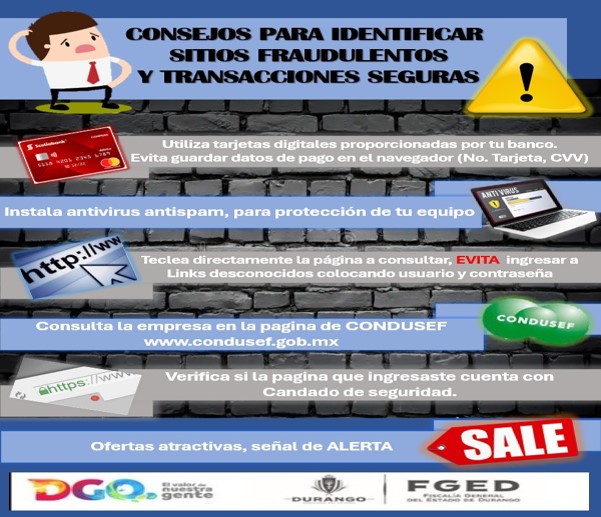 Consejos para identificar sitios fraudulentos y transacciones seguras